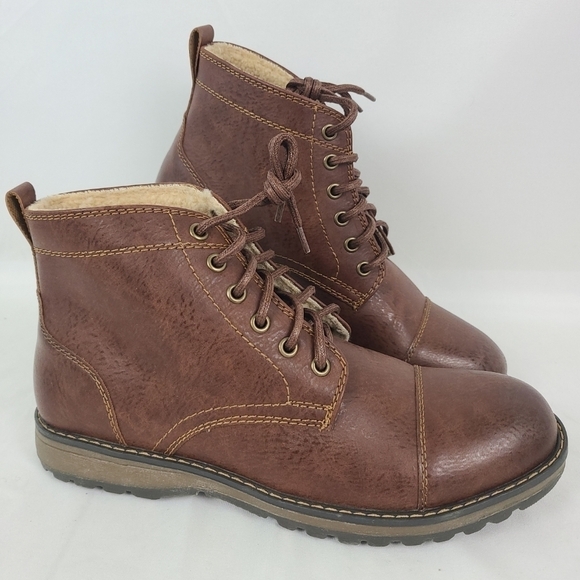 NEW Eastland Shoe Men's Jason Boots - Tan - Size US 9 NIB - Picture 1 of 9